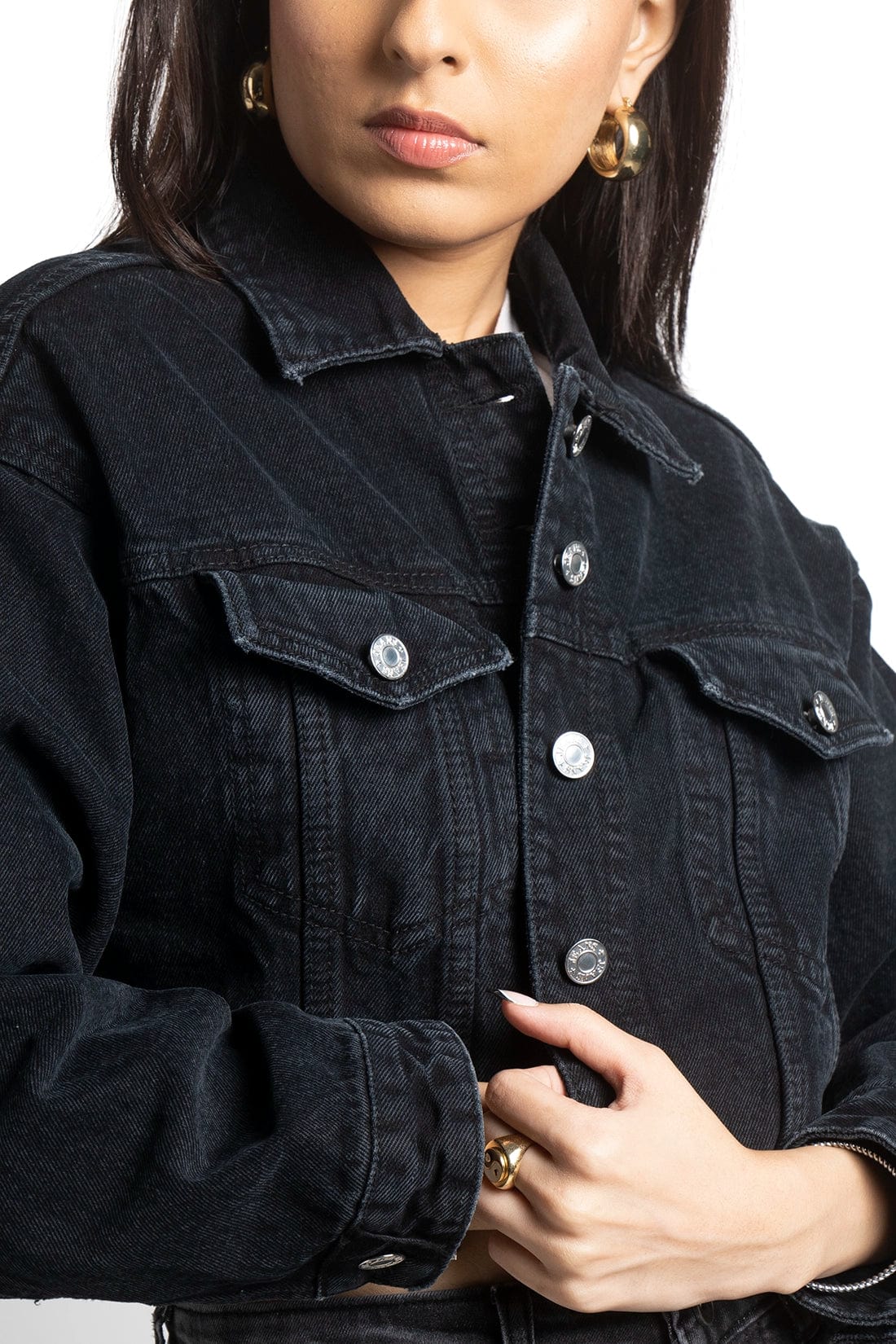 SAMAN FASHION WEAR Black Denim Jacket for Women Cllection_Women_Stylish  Fashion Colorful Denim Jacket Comfy Sensational Women